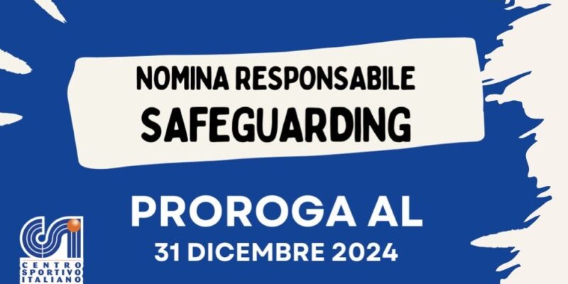 PROROGA NOMINA SEFAGUARDING